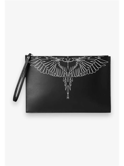 POCHETTE E.L. MARCELO BURLON COUNTY OF MILAN | COMAF250137/NERO WHITE